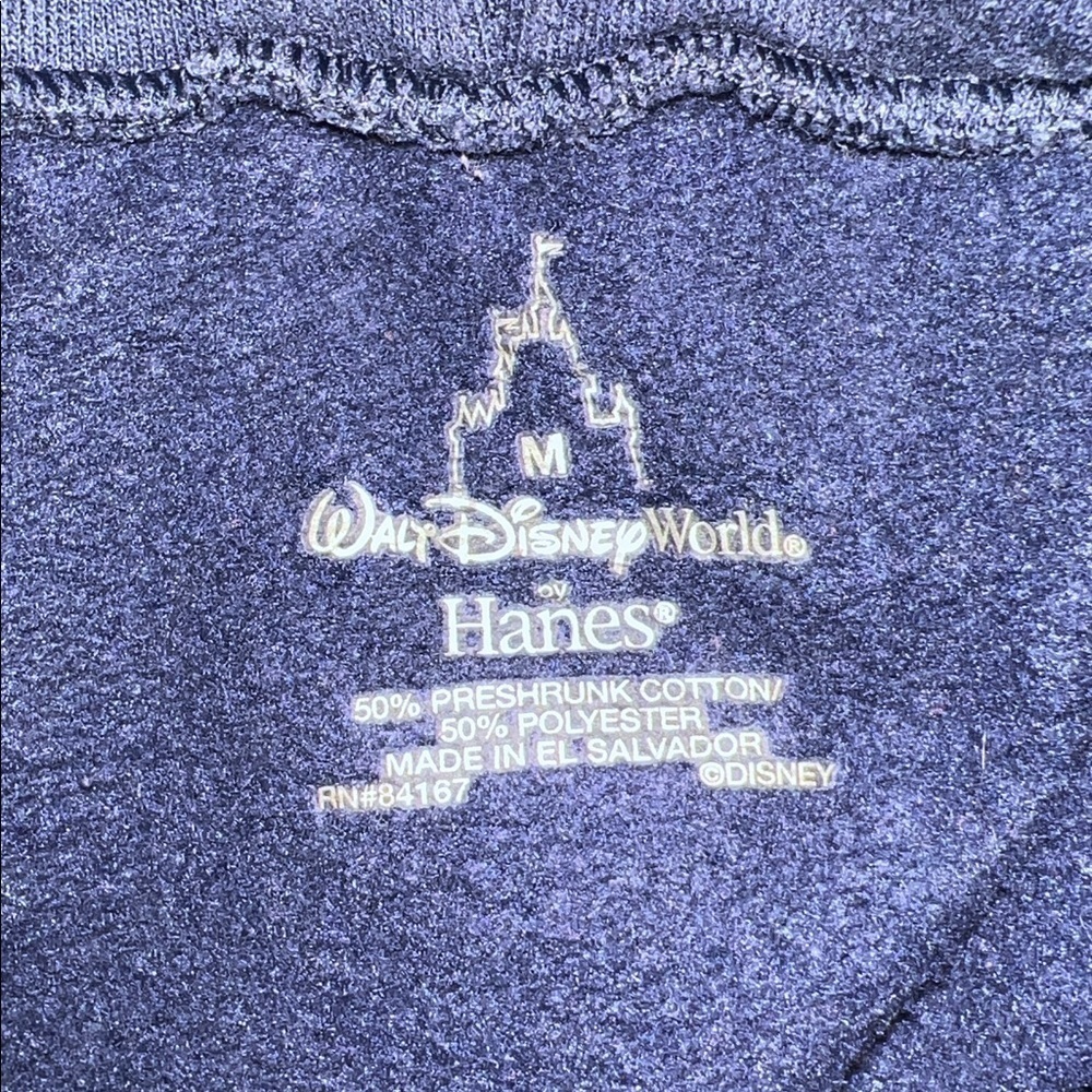 Walt Disneys World 2009 Disney Pixar Long Sleeve Blue Hoodie 7 - Picture 3 of 3